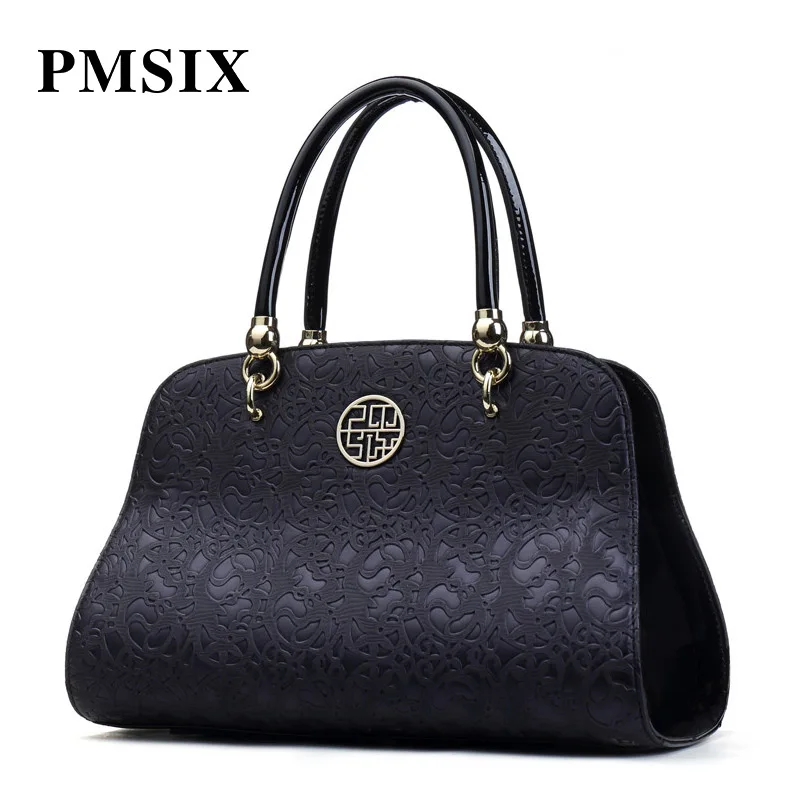 

PMSIX Women's Handbags Vintage Ladies Messenger Bag Large Capacity Handbag For Women Luxury Soft Shoulder Bags for Ladies