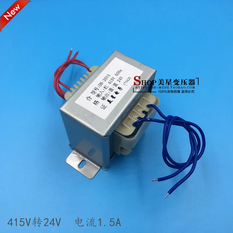 transformador de potencia com 40w 415v 24v a ac 24v 50 60hz 01