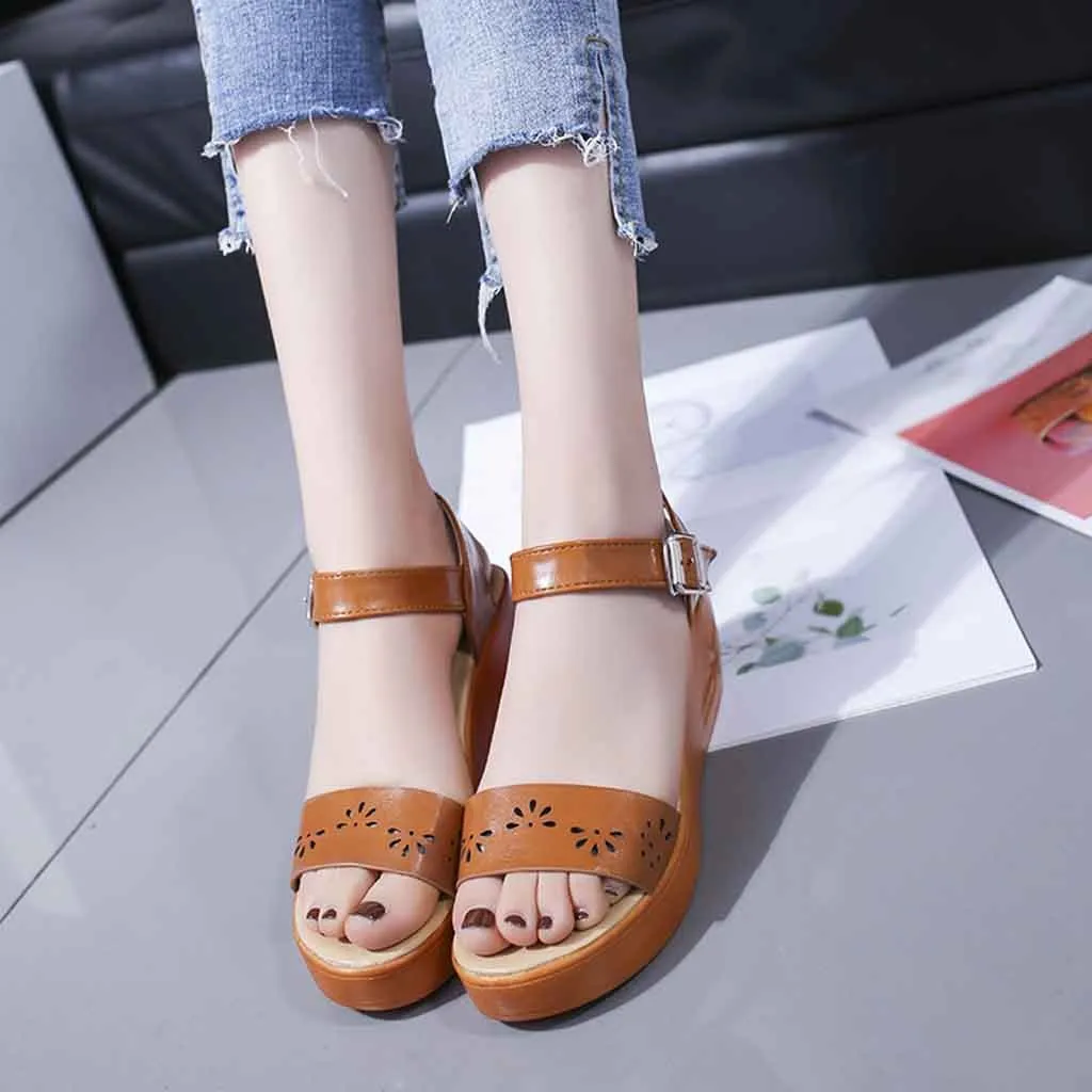 

Ladies Shoes Open Toe Heels Brown Casual Bohemian Sandals Tassel Simple Elegant Comfort Shoes For Women Casual