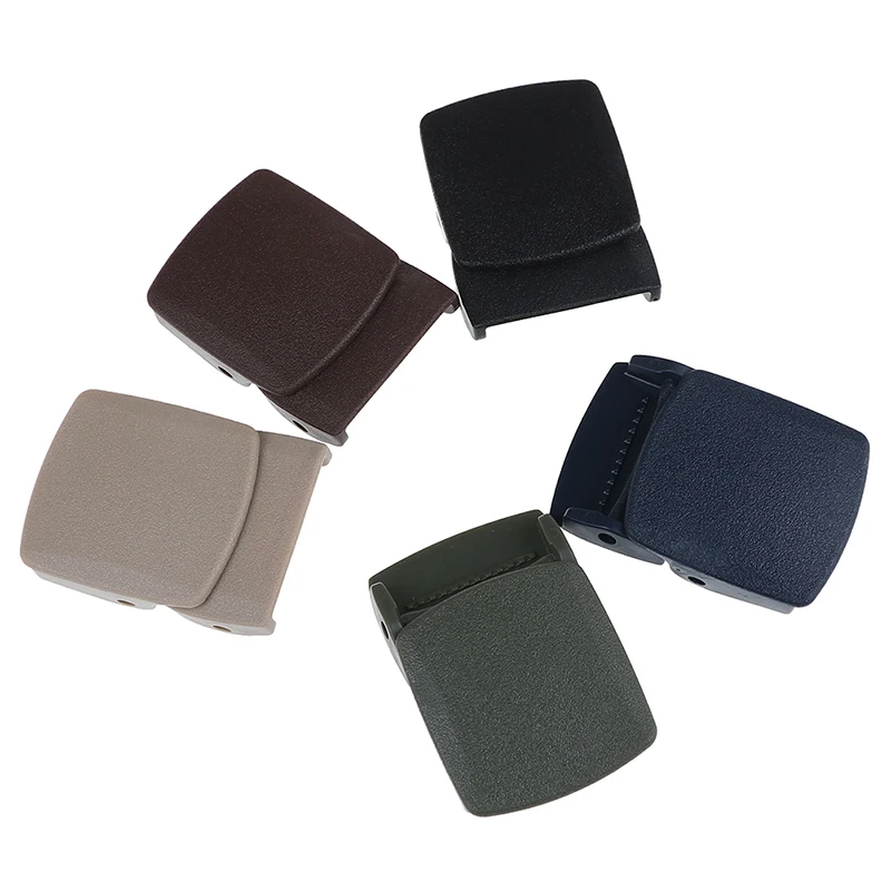 

1PCS 32mm Plastic Belt Buckle For Men's Belt Canvas Belt DIY Accessories Cosplay Military Adjustable Tied Nylon Webbing