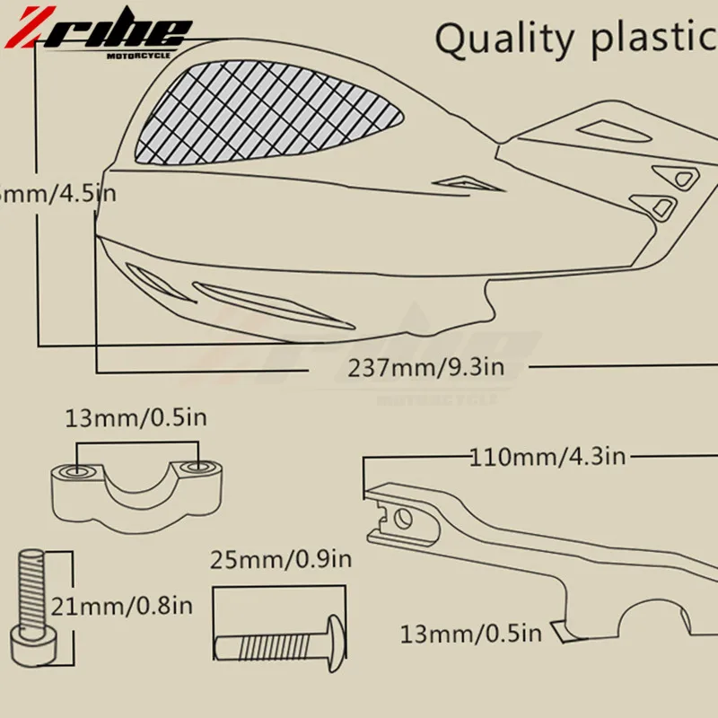 2 шт. защитные накладки для мотоцикла 22 мм 50 SX MINI 690|for ktm|motocross bike plasticsmotocross plastics |