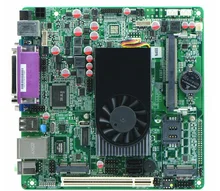 Mini Itx industrial motherboard Intel Atom N455 DC12V 2*COM POS Machine Industrial Motherboards