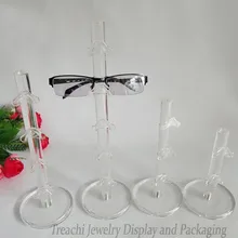 Белый прозрачный акриловый набор для демонстрации очков(2 пары, 3 пары, 4 пары, 5 пар) пластиковый держатель для очков