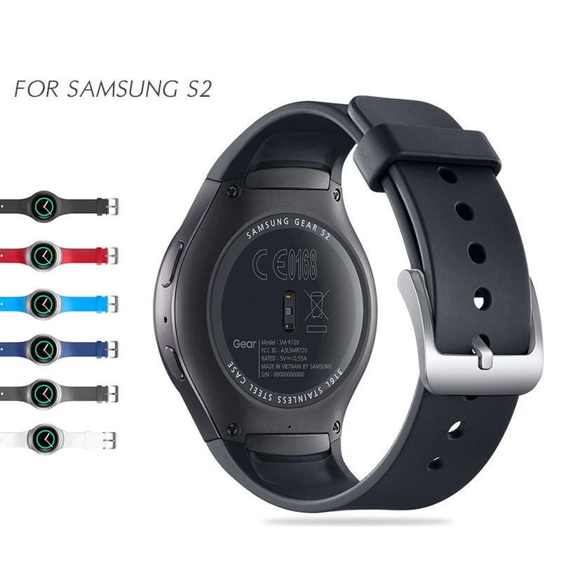 ANBEST pulsera inteligente de silicona para Samsung Gear S2, repuesto de correa silicona, elegante|silicone band|replacement strapreplacement band AliExpress