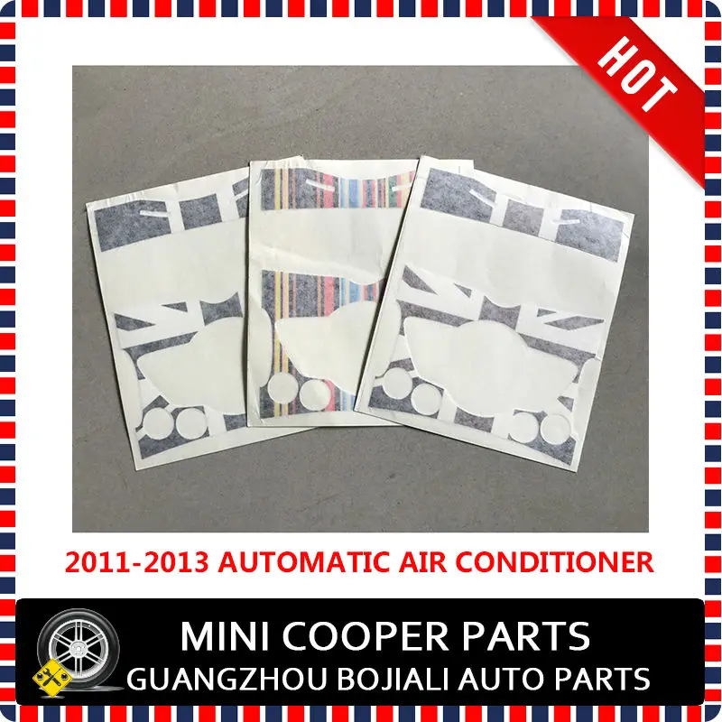 mini cooper R56 10 Auto console sticker