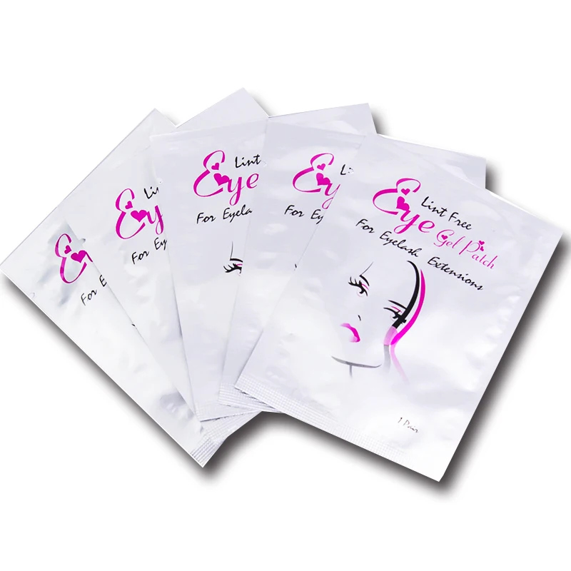 25PCS 25/50/100 пар накладки для наращивания ресниц кругов под глазами колодки Бумага патчи привитые глаз советы Стикеры обертывания инструменты для макияжа - Цвет: 25PCS