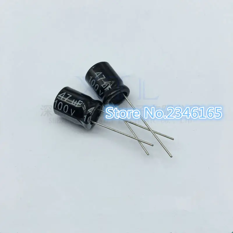 20 шт./лот 10X13MM E lectrolytic c a pacitor 47 мкФ/100V 100 мкФ/63В 10uf400V 220 мкФ/с алюминиевой крышкой 50В 15