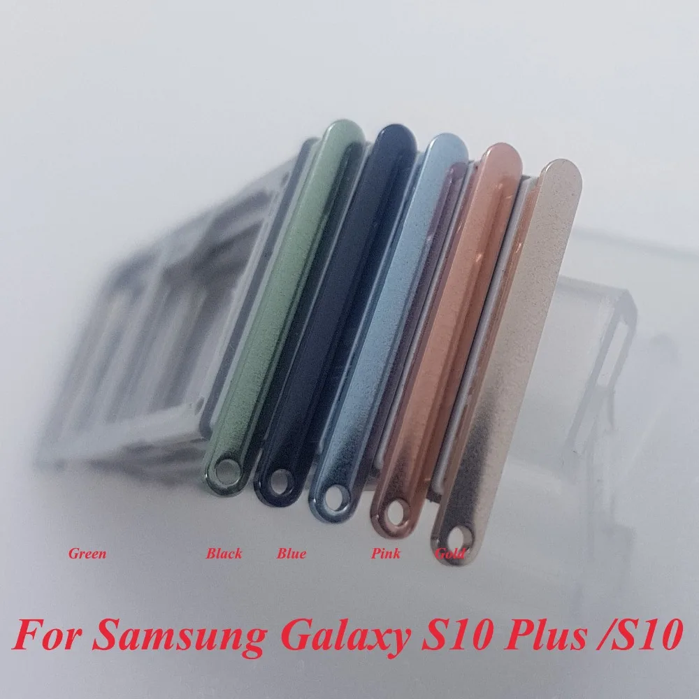 Держатель SIM-карты SD кардридер слот адаптер для Samsung Galaxy S10 + plus G973 G975 | Мобильные
