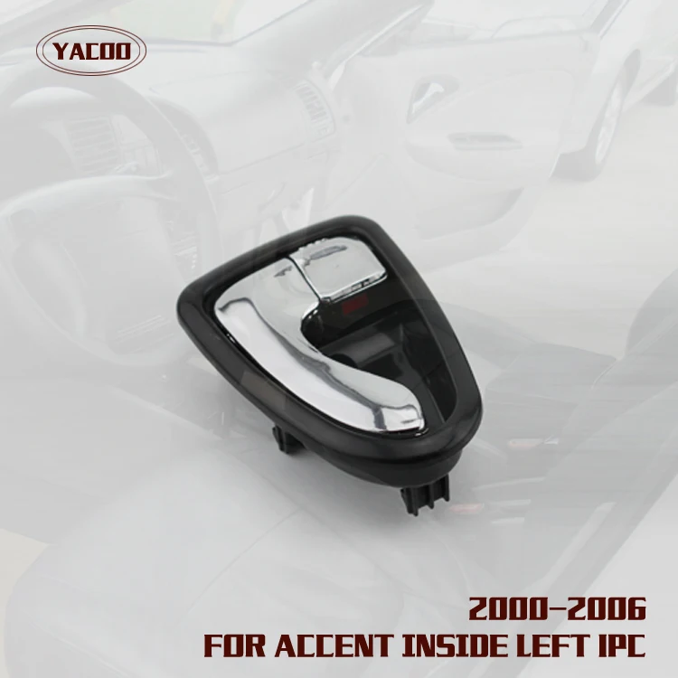 

1PCS LEFT INTERIOR DOOR HANDLE FOR HYUNDAI ACCENT (CHORME) 2000 2001 2002 2003 2004 2005 2006