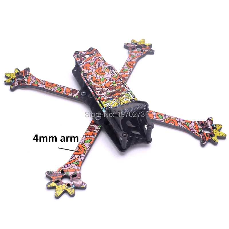 FPV Nova Freestyle 235 мм True X frame 3k Full Carbon Fiber Quadcopter Racing Drone со съемными 4 дужками|Детали и