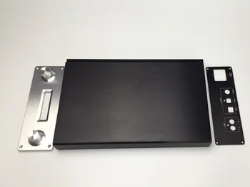 

AK4490 / AK4495SEQ full aluminum Dual parallel control DAC decoder case chassis / DAC case / DIY box ( 190*65*301mm)