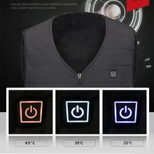 Heating Vest Riding Jacket Moto Autumn Winter Electric Thermal Clothing