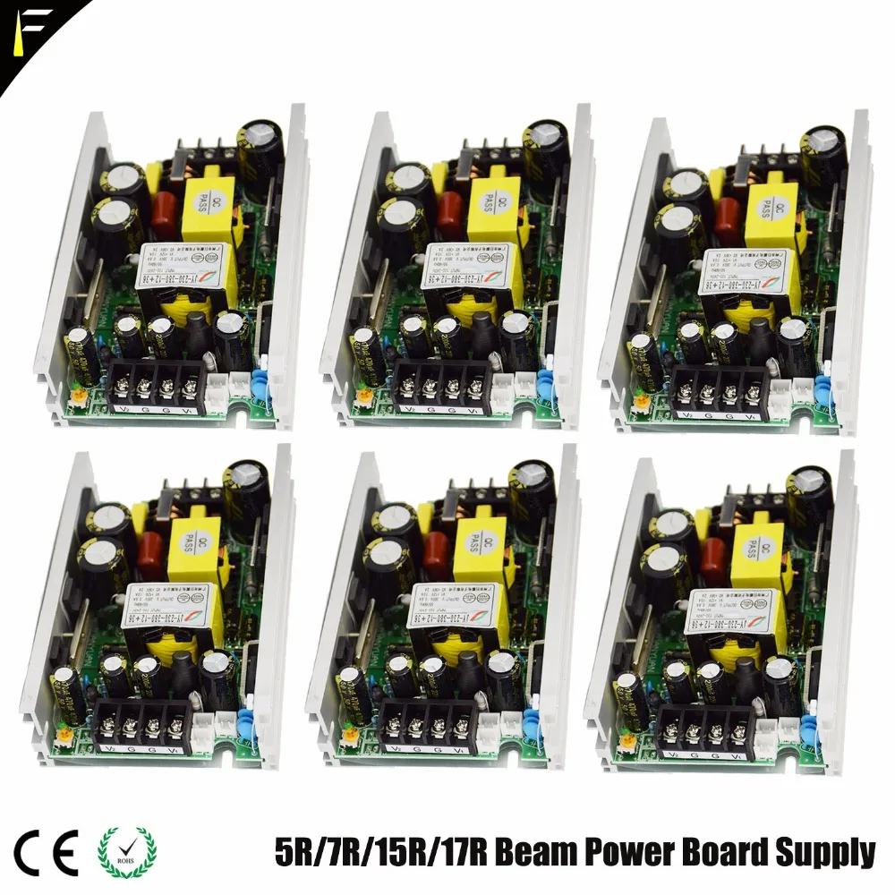 

Stage Spot Light Beam Power Supply Board Replacing Supply Power Source to Beam Ballast Main Board Fan 380v 24v28v36v 12v Support