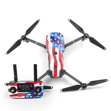SunnyLife 3 м Наклейки Водонепроницаемый кожи wrapper наклейки для dji Мавик Pro Drone тела/пульт дистанционного управления/Extra Батареи