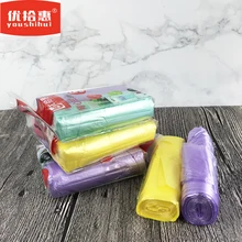 

2 Packages 40 PCS Plastic Garbage Bag Vest Type Portable Storage Bags Rubbish bag The Goods For Kitchen And Home