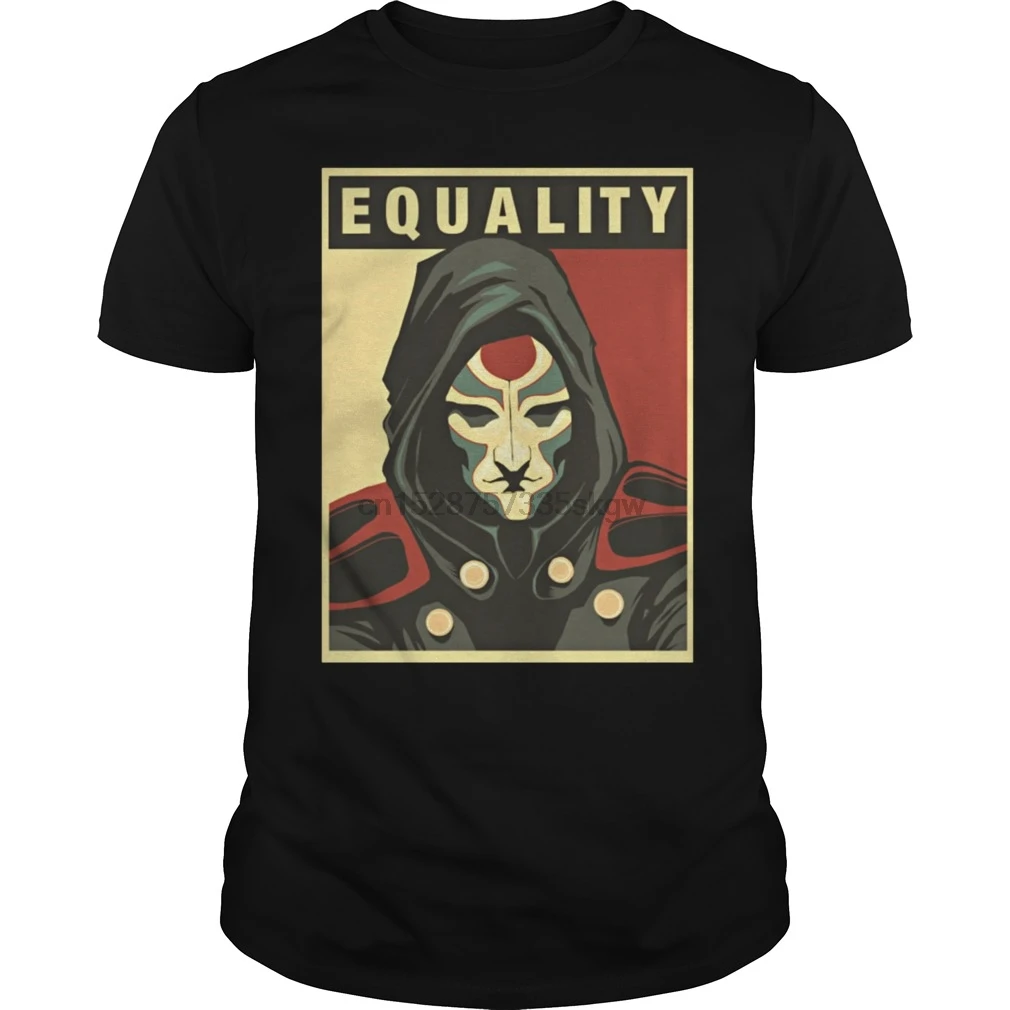 Men tshirt Short sleeve Women T-Shirt Amon legend of Korra - Equality cool | Мужская одежда