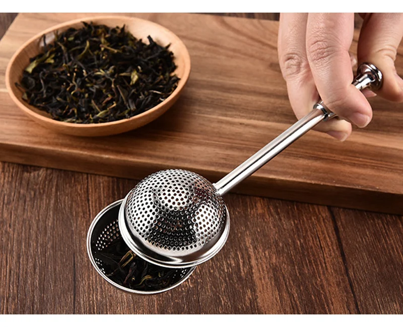 Mesh Tea Strainer Stainless Steel Tea Infuser Reusable Metal Tea Bag Filter Loose Leaf Tea Strainer for Mug Teapot Teaware (9)