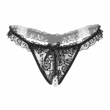Женские кружевные сексуальные трусики с открытой промежностью, стринги и стринги, танга, женское эротическое белье, трусики с вырезами, сексуальные трусики