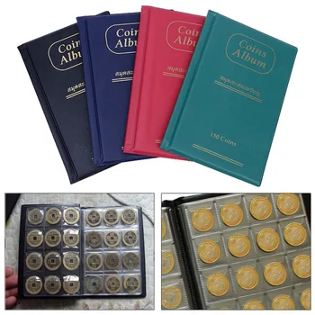 

New Collecting 150 Pockets World Coin Collection Storage Holder Money Album Book Storage Organizer