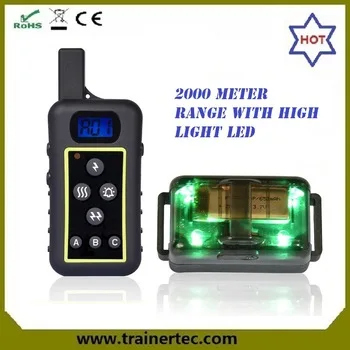 

2017 Top-rated 2000M dog shock collar for hunting with good feedback