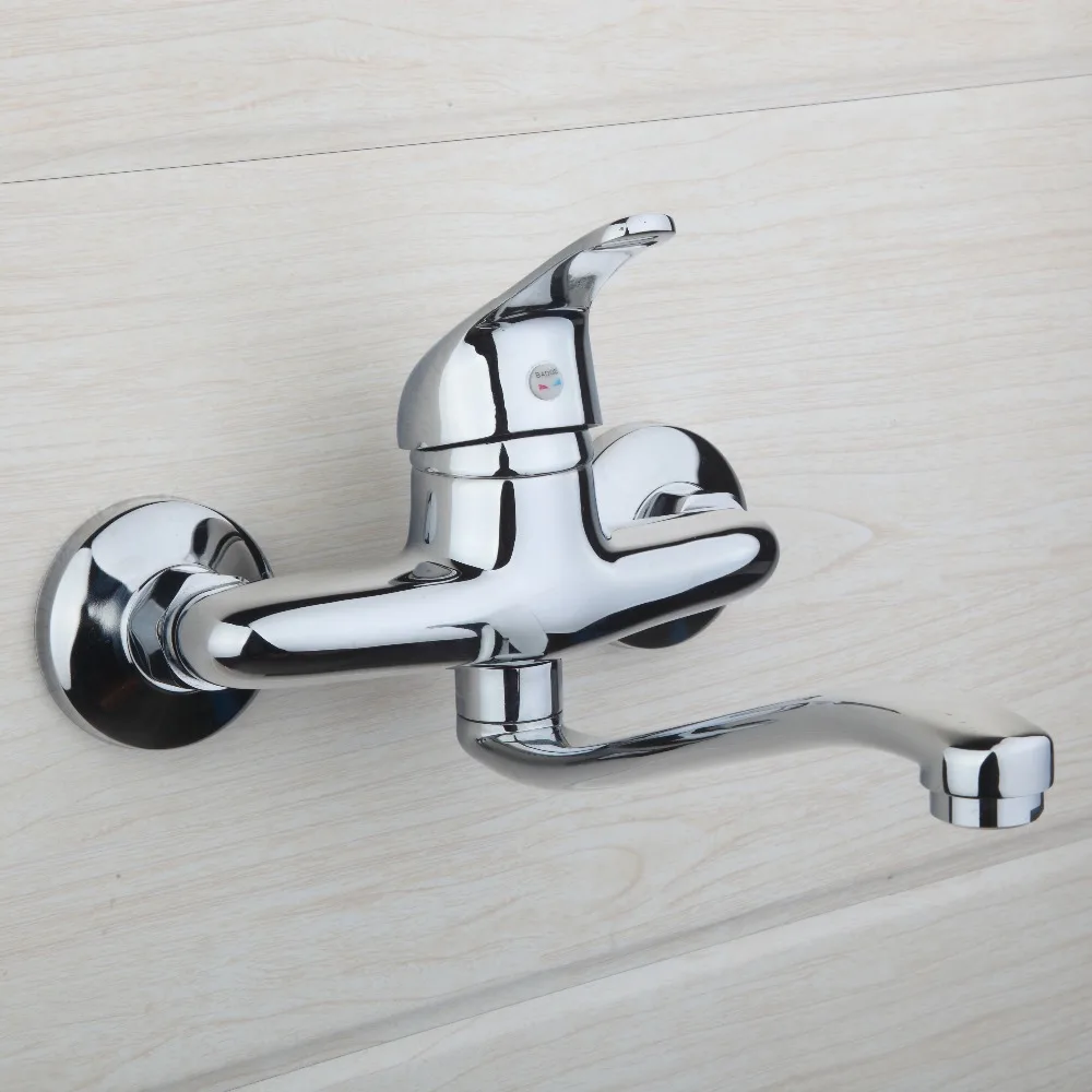 Classical Resonable Price Chrome Polished Deck Mounted Single Handle Pull Down Hot Cold Water Convenience Kitchen