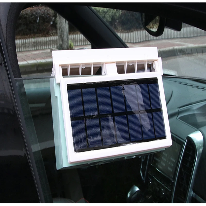 Car Solar Powered Window Cool Fan Cooler Ventilation System Exhaust Fans Car & Truck Cooling