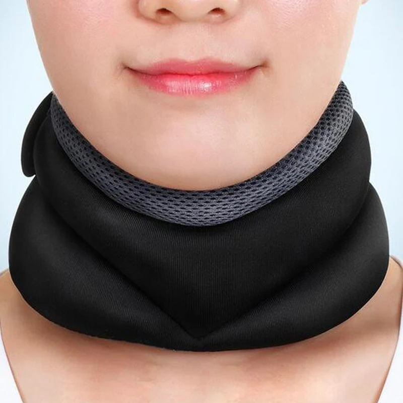 Collier cervical posture correcteur Polyester médical cervicale cou colliers 85% Spandex 15% HK-A031 Livraison gratuite