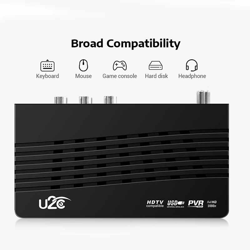 120Mm U2C Dvb T2 115 Tv Stick Hdmi Stb H.264 Hd Tv Box Digital Terrestrial Receiver Support 1080P Full Hd Usb2.0 Eu Plug