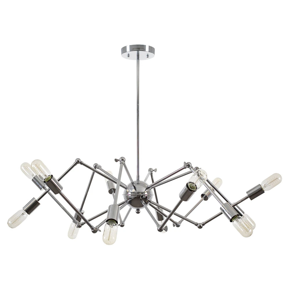 Arachnid Chandelier in Chrome (1)