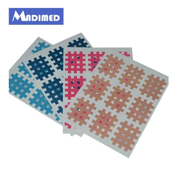 

MADIMED 20pcs/Lot Spiral Cross Tape Kinesiology Therapy Taping Spider Tech On Acupuncture Or Trigger Points Cross-Tape