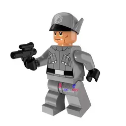 Один Звездные войны первый заказ офицера лейтенанта митака Супер герои marvel строительные блоки модели Кирпичи игрушки для детей наборы