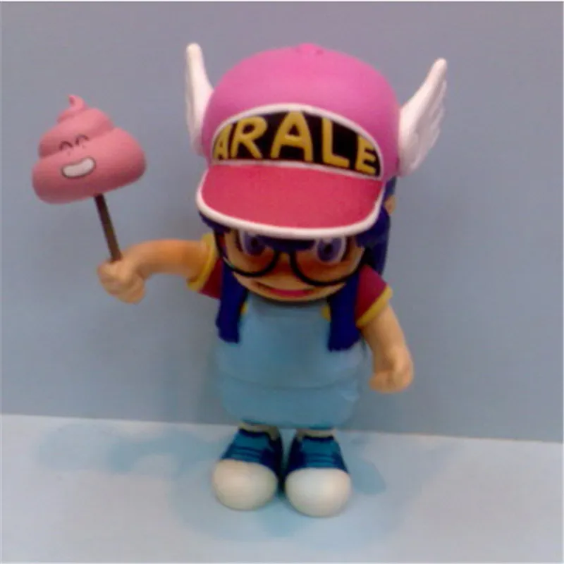 Аниме мультфильм Dr. Slump Arale с фекалиями ПВХ фигурка игрушки