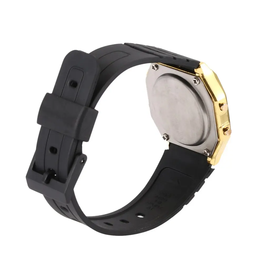 Многофункциональный светодиодный часы модные ретро Ностальгический стиль модный Креативный дизайн простые часы сжимающие
