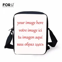 FORUDESIGNS женские сумки-мессенджеры на заказ с вашим логотипом, Повседневная сумка через плечо с 3d принтом, женская маленькая сумка через плечо, Bolsos Mujer