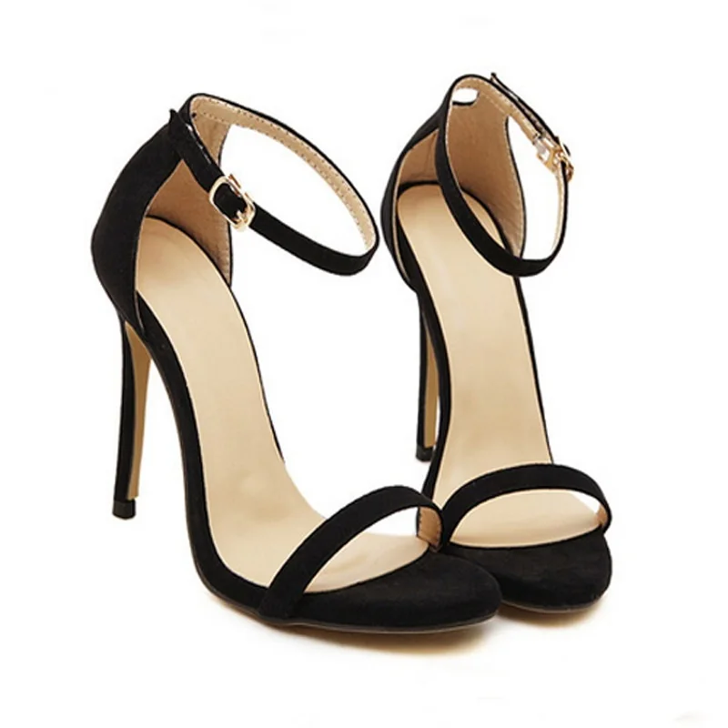 Ariari/женские туфли-лодочки; пикантные серебристые женские туфли на высоком каблуке 8 см; модные свадебные вечерние туфли с пряжкой; - Цвет: Black Pumps