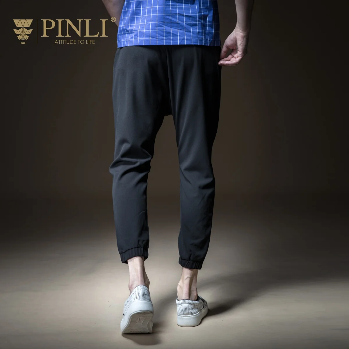 Мужские спортивные штаны до щиколотки Pinli Pin Li новые стильные летние шаровары для