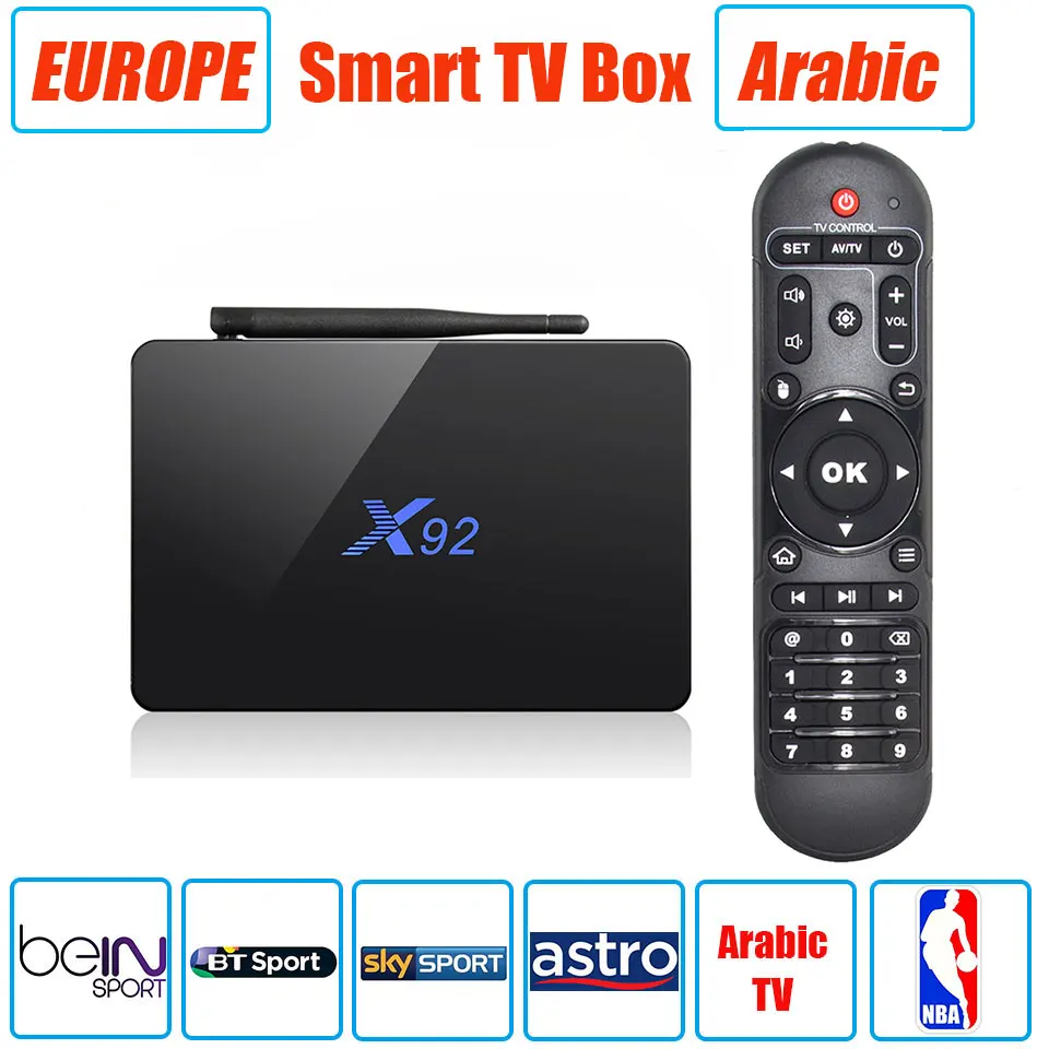 

X92 3G/32G S912 Octa Core Android 6.0 Smart TV Box 2.4G/5.8G AC Dual Wifi Set Top Box Bluetooth 4.0 Media Player