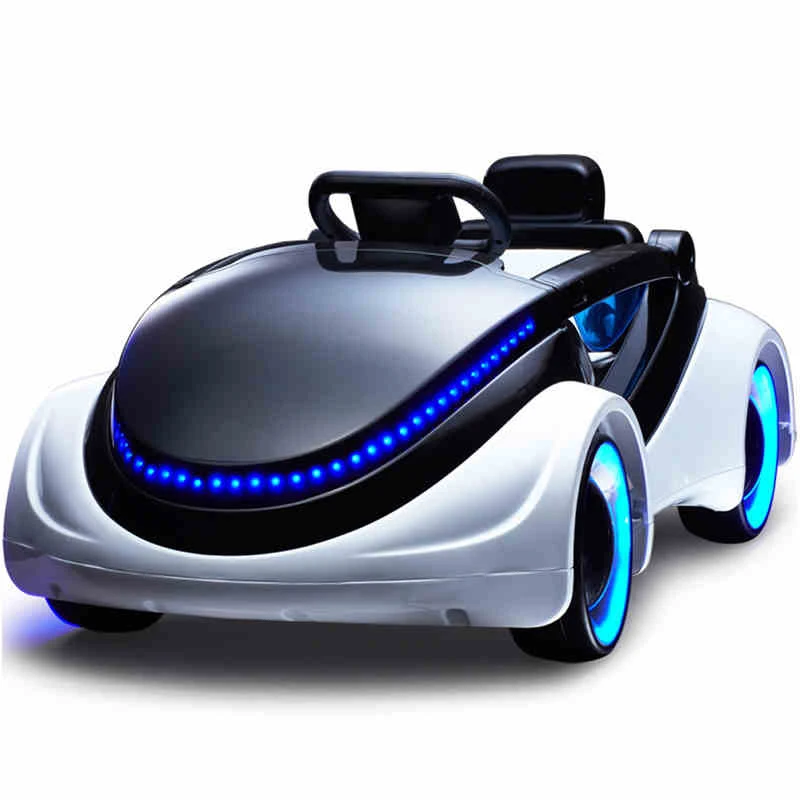 Детский Электрический автомобиль научная фантастика четырехколесный автомобиль с дистанционным управлением любимый подарок ребенку