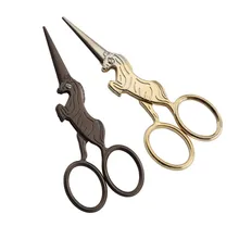 Лошадиная вышивка крестиком винтажное шитье Fancywork причудливая нить портной Scissor Thrum ремесло embroidary Trim Cut