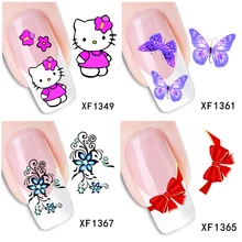 30 arten! Fashion Nails Art Maniküre Decals Elegante Design Wasser Transfer Aufkleber Für Nägel Tipps Schönheit(China)