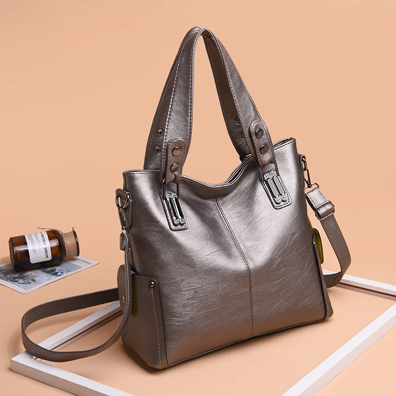 LANYIBAIGE, роскошные сумки для женщин, кожаная сумка на плечо, дизайнерская женская Повседневная Сумка-тоут, сумка для основной женщины, женские ручные сумки