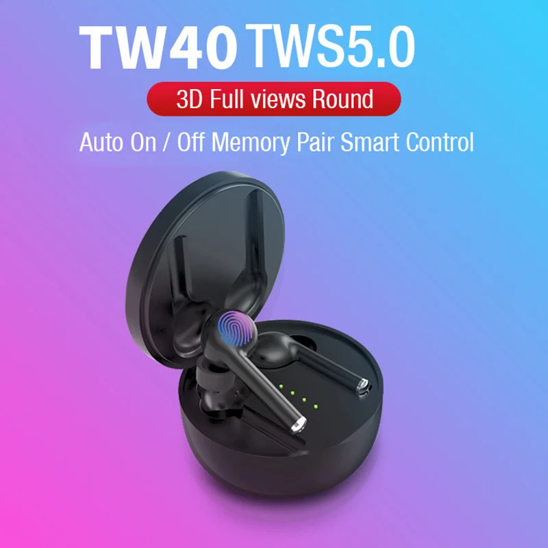 AERBOS TWS Touch Control True Wireless Bluetooth 5.0 Earphone Sports Headphones Wireless Earbuds With Micro For Smart Phones