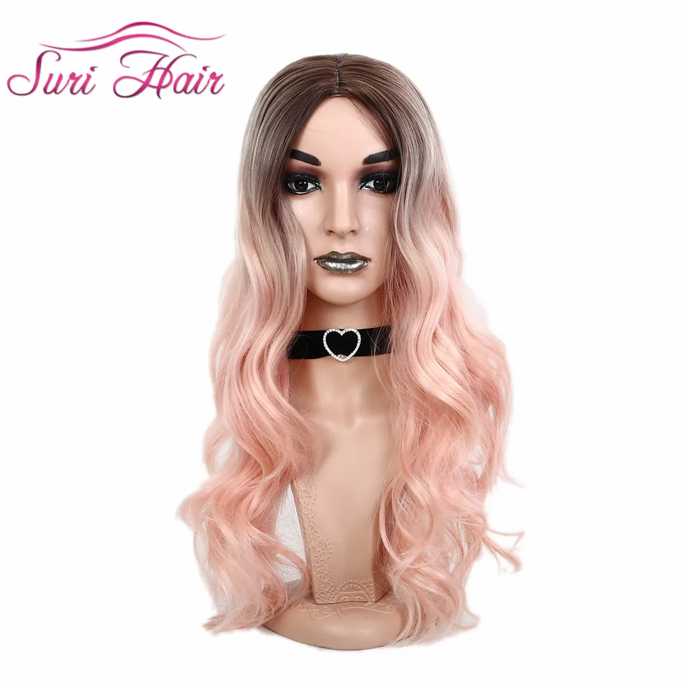 Suri Hair 26 Inches Long Synthetic Hair Wigs Wave Wigs For Black