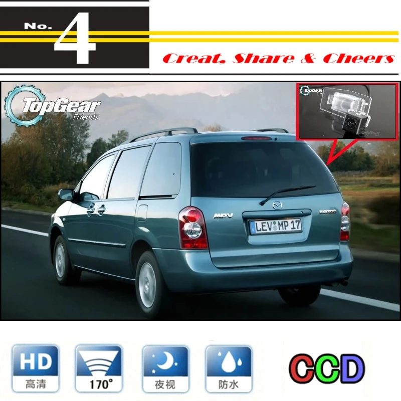 

Car Camera For Mazda MPV 2000~2006 rearview Rear View Back Up Camera For PAL / NTSC | CCD with RCA