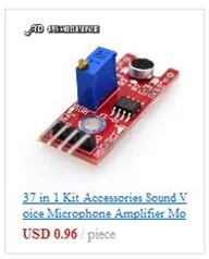 37 в 1 комплект аксессуаров модуль Датчик температуры и влажности DHT11 DHT-11