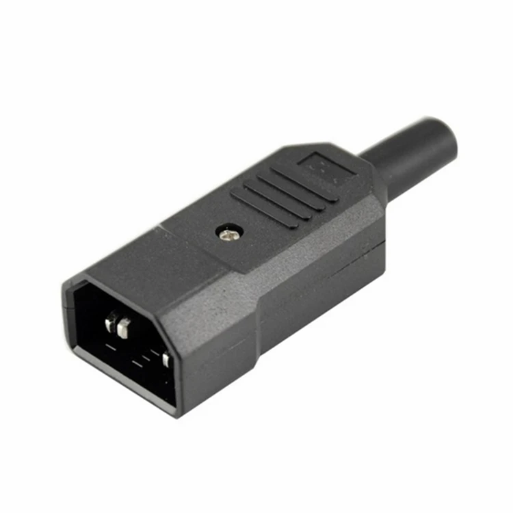 AC Мощность Plug 250V IEC 320 C14 3 Pin с разъемом «папа» Мощность адаптер переменного тока, 1 шт