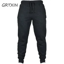 Мужские джоггеры Брендовые мужские брюки, тренировочные брюки в повседневном стиле Jogger черные повседневные эластичные хлопковые штаны для фитнеса