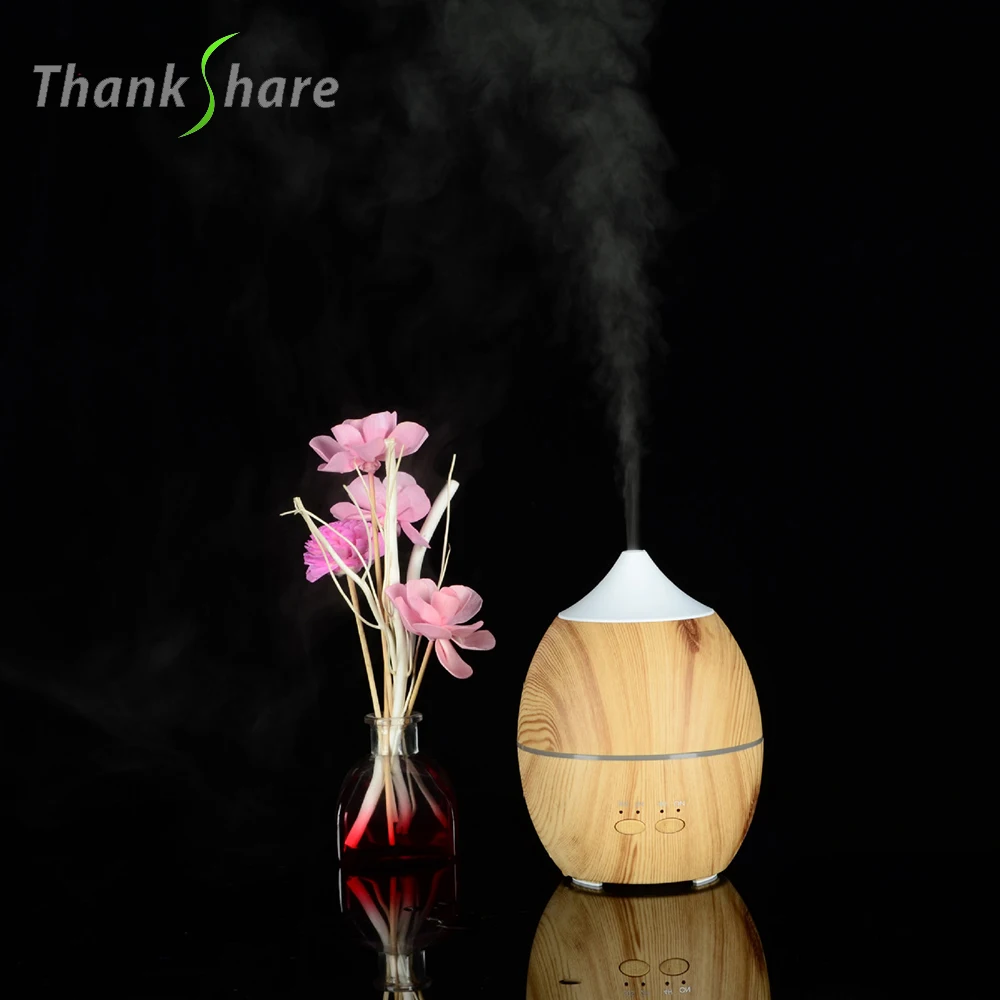 

THANKSHARE 300ml Portable Essential Oil Aroma Diffuser Ultrasonic Humidifier Air Aromatherapy Atomizer Mist Maker for home