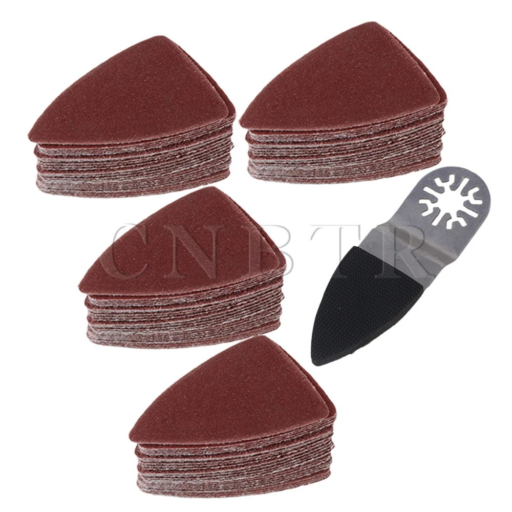 CNBTR Oscillating MultiTool Polishing Finger Sanding Pad Disc Sanding Sandpaper Sheet Set of 5 CNBTR Oscillating MultiTool Polishing Finger Sanding Pad Disc Sanding Sandpaper Sheet Set of 5