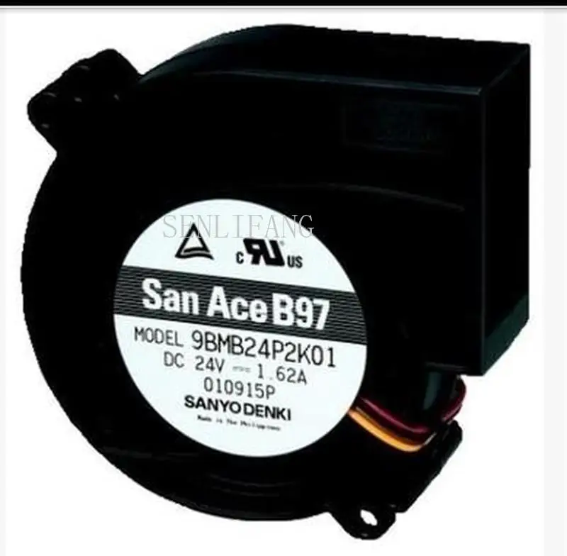 Бесплатная доставка для Sanyo 9BMB24P2K01 DC 24 V 1.62A 4-провод 97x97x33 мм сервер вентилятор